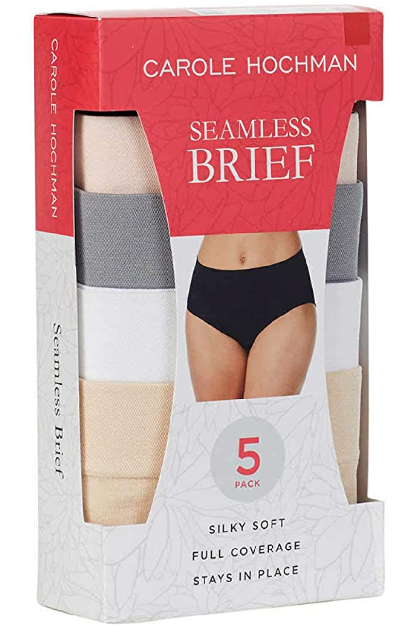 Set of 5 high-waisted women's underwear Carole Hochman Seamless